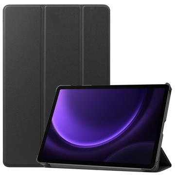 Tri-Fold Serie Samsung Galaxy Tab S10 FE/S9 FE Smart Folio Hülle - Schwarz