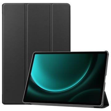 Tri-Fold Serie Samsung Galaxy Tab S9 FE+ Smart Folio Hülle - Schwarz