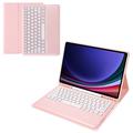 Samsung Galaxy Tab S9+ Bluetooth Tastaturhülle (Offene Verpackung - Bulk) - Rosa