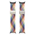 Samsung Galaxy Watch Ultra 2024/2025 Dux Ducis Mischung Pro Nylon geflochtene Armband - 47mm - Regenbogen