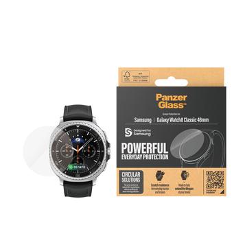 Samsung Galaxy Watch8 Classic PanzerGlass Panzerglas - 46mm - klar