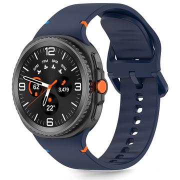Samsung Galaxy Watch8/Watch8 Classic Tech-Protect Silikonarmband - 40mm/44mm/46mm - Sturmblau