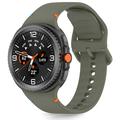 Samsung Galaxy Watch8/Watch8 Classic Tech-Protect Silikonarmband - 40mm/44mm/46mm - Armeegrün