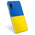 Samsung Galaxy Xcover Pro TPU Hülle Ukrainische Flagge - Gelb und Lichtblau