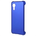 Samsung Galaxy Xcover 5 Gummierte Kunststoff Hülle - Blau