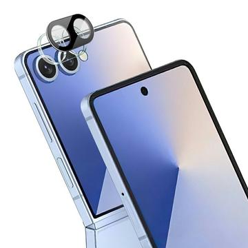 Samsung Galaxy Z Flip7 Imak 2-in-1 HD Kameraobjektiv Panzerglas - 9H - Schwarz