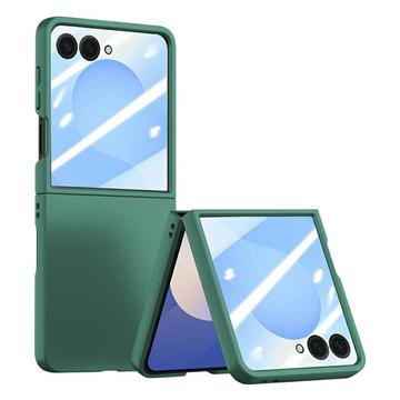 Samsung Galaxy Z Flip7 Kunststoffgehülle mit äußerem Panzerglas