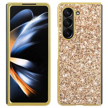 Samsung Galaxy Z Fold6 Glitter Serie Hybrid Hülle - Gold