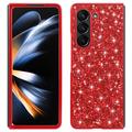 Samsung Galaxy Z Fold6 Glitter Serie Hybrid Hülle - Rot