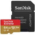 SanDisk Extreme MicroSDXC UHS-I Karte SDSQXAF-064G-GN6MA