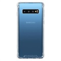 Samsung Galaxy S10 Kratzfest Hybrid Hülle - Durchsichtig