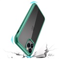 Shine&Protect 360 iPhone 11 Pro Max Hybrid Hülle - Grün / Durchsichtig
