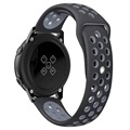 Samsung Galaxy Watch Active Silikon Armband - Schwarz / Grau