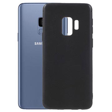 Samsung Galaxy S9 Flexible Matte Silikonhülle - Schwarz
