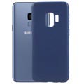 Samsung Galaxy S9 Flexible Matte Silikonhülle - Dunkel Blau
