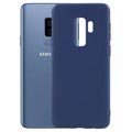 Samsung Galaxy S9+ Flexible Matte Silikonhülle - Dunkel Blau