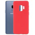 Samsung Galaxy S9 Flexible Matte Silikonhülle - Rot