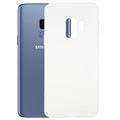 Samsung Galaxy S9 Flexible Matte Silikonhülle - Weiß