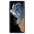 Silky Samsung Galaxy S22 Ultra 5G Silikonhülle - Dunkel Blau