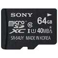 Sony MicroSDXC Speicherkarte SR-64UYA - 64GB