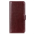 Sony Xperia 10 III, Xperia 10 III Lite Wallet Case mit Ständerfunktion - Braun