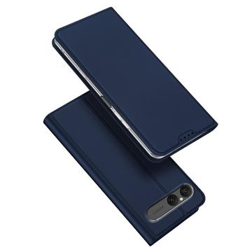 Sony Xperia 10 VII Dux Ducis Skin Pro Flip Hülle - blau