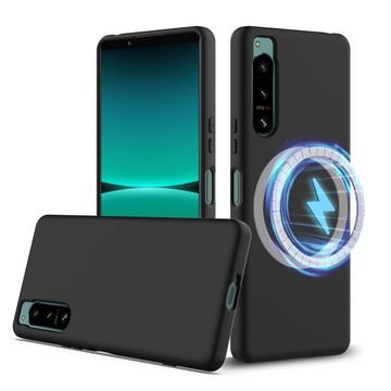 Sony Xperia 5 IV Liquid Silikonhülle - MagSafe-kompatibel - Schwarz