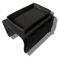 Platzsparender Sofa-Armlehnen-Organizer mit mehreren Fächern - Schwarz