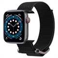 Spigen DuraPro Flex Apple Watch Series 7/SE/6/5/4/3/2/1 Armband - 45mm/44mm/42mm - Schwarz