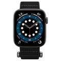 Spigen DuraPro Flex Apple Watch Series 7/SE/6/5/4/3/2/1 Armband - 45mm/44mm/42mm - Schwarz