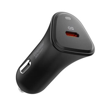 Spigen Essential EV301 30W USB-C Autoladegerät - Schwarz