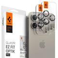 iPhone 16 Pro/16 Pro Max/17 Pro/17 Pro Max Spigen Glas.tR Ez Fit Optik Pro Kameraobjektiv Panzerglas - Natürliches Titan