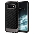 Spigen Neo Hybrid Samsung Galaxy S10 Hülle - Gunmetal