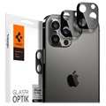 Spigen Optik.tR iPhone 12 Pro Kameraobjektiv Panzerglas - Schwarz