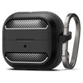 Samsung Galaxy Buds3/Buds3 Pro/Buds3 FE Spigen Rugged Armor TPU Hülle - Schwarz
