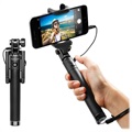 Spigen S520W Universal Selfie Stick mit Kabel - Schwarz