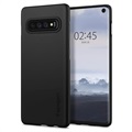 Spigen Thin Fit Samsung Galaxy S10 Cover - Schwarz