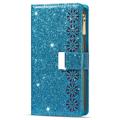 Starlight Serie iPhone 14 Max Wallet Hülle - Blau