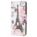 Style Series Samsung Galaxy Xcover 5 Schutzhülle mit Geldbörse - Eiffelturm