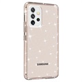 Stylish Glitter Serie Samsung Galaxy A53 5G Hybrid Hülle - Gold