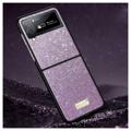 Sulada Celebrity Serie Samsung Galaxy Z Flip4 5G Hybrid Hülle - Violett