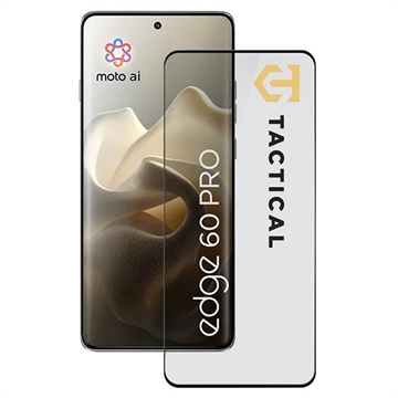 Motorola Edge 60 Pro Tactical Glass Shield 5D Panzerglas - Schwarzer Rand