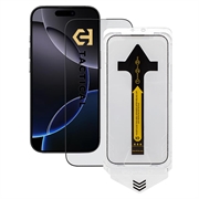 iPhone 16 Pro/17 Tactical Impact Barrier for Rookies Panzerglas - schwarzer Rand