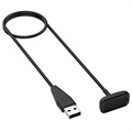 Tactical Fitbit Luxe USB Ladekabel - 1m - Schwarz