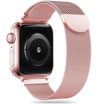 Apple Watch Series 9/8/SE (2022)/7/SE/6/5/4/3/2/1 Tech-Protect Milanese Armband (Offene Verpackung - Zufriedenstellend) - Roségold