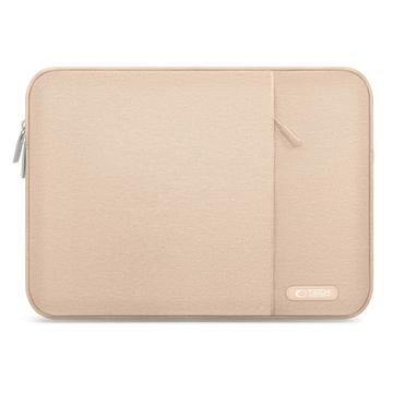 Tech-Protect Sleevy Laptop-Hülle mit Seitentasche - 15-16" - Caffe Latte
