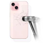 iPhone 15 Plus Panzerglas Rückseitenschutz - 9H - Durchsichtig