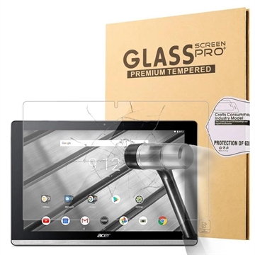 Acer Iconia One 10 B3-A50 Panzerglas - 9H - Case Friendly - Durchsichtig