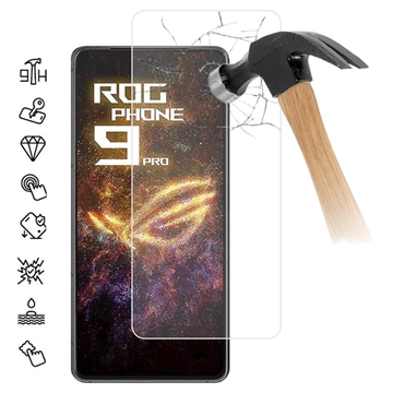 Asus ROG Phone 9 Pro Panzerglas - 9H - Case Friendly - Durchsichtig