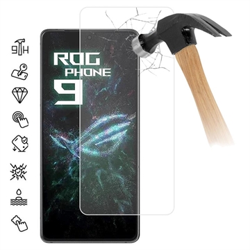 Asus ROG Phone 9 Panzerglas - 9H - Case Friendly - Durchsichtig